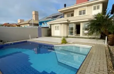 Casa em condomínio fechado com 5 quartos à venda na rua são cristóvão, coqueiros, florianópolis, 313 m2 por r$ 2.500.000