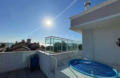 Cobertura com 3 quartos à venda na rua heitor bittencourt, canasvieiras, florianópolis, 196 m2 por r$ 1.800.000