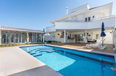 Casa em condomínio fechado com 4 quartos à venda na rua das baleias franca, jurerê, florianópolis, 834 m2 por r$ 8.000.000