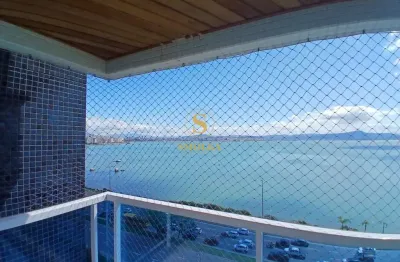 Apartamento com 3 quartos para alugar na avenida governador irineu bornhausen, beira mar, florianópolis, 144 m2 por r$ 14.000