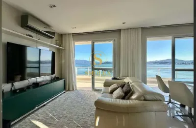 Cobertura com 2 quartos à venda na rua videira, abraão, florianópolis, 163 m2 por r$ 3.600.000