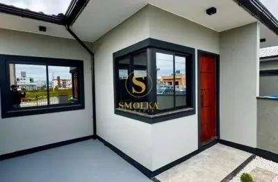 Casa em condomínio fechado com 2 quartos à venda na barra do aririú, palhoça , 100 m2 por r$ 350.000