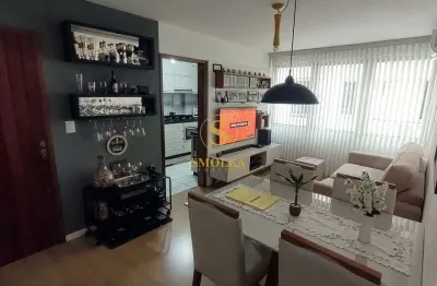 Apartamento com 2 quartos à venda na rua santos saraiva, estreito, florianópolis, 59 m2 por r$ 350.000