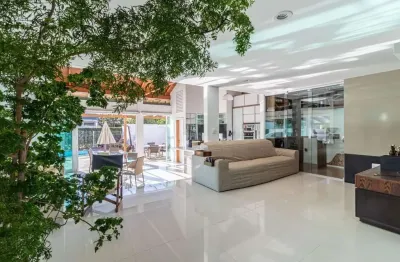 Casa com 4 quartos para alugar na rua das piraúnas, jurerê internacional, florianópolis, 300 m2 por r$ 25.000