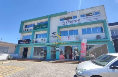 Sala comercial com 3 salas para alugar na rodovia armando calil bulos, ingleses, florianópolis, 69 m2 por r$ 4.400