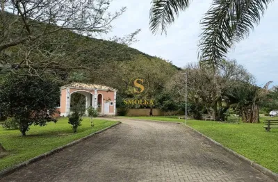 Terreno em condomínio fechado à venda na estrada francisco thomas dos santos, ribeirão da ilha, florianópolis, 403 m2 por r$ 900.000