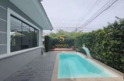 Casa em condomínio fechado com 3 quartos para alugar na rua das manjubas, jurerê internacional, florianópolis, 274 m2 por r$ 23.000