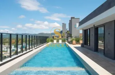 Apartamento com 2 quartos à venda na Avenida das Raias, Jurerê Internacional, Florianópolis, 71 m2 por R$ 2.096.000