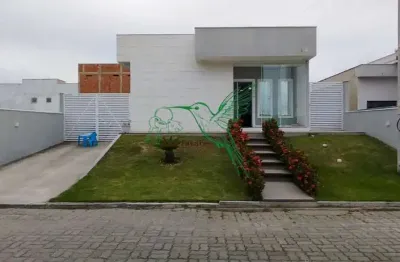 Casa em condomínio fechado com 3 quartos à venda na estrada embaixador são vicente km13, 138, lagoinha, araruama por r$ 690.000
