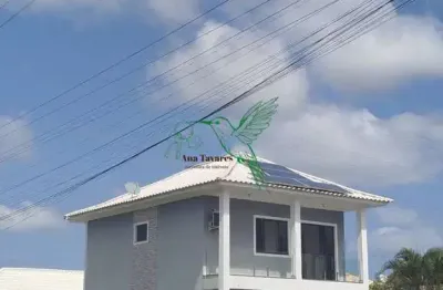 Casa em condomínio fechado com 4 quartos à venda na condomínio residencial barão de monte belo, 1000, lagoinha, araruama por r$ 600.000