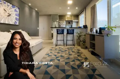 Apartamento de 1 quarto setor noroeste - de canto, vista livre