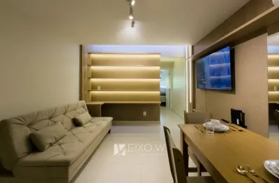 Apartamento 1 quarto - reformado - mobiliado - vista livre - asa norte