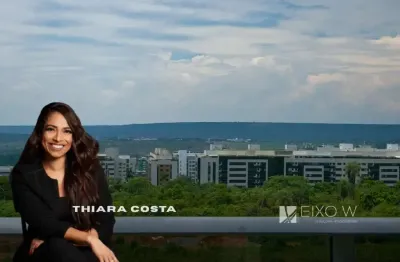 Apartamento 1 quarto á venda no noroeste - mobiliado - porteira fechada