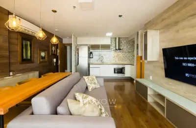 Kitnet / Stúdio à venda na Avenida Das Araucárias, Andar Alto - Garagem - Vista Livre - Mobiliado, Sul, Águas Claras