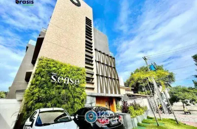 Flat com 1 dormitório à venda, 40 m² por r$ 499.999,99 - bessa - joão pessoa/pb