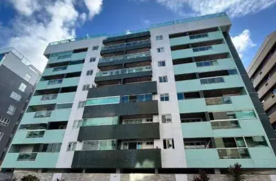 Apartamento com 3 dormitórios à venda, 136 m² por r$ 1.050.000 - intermares - cabedelo/pb