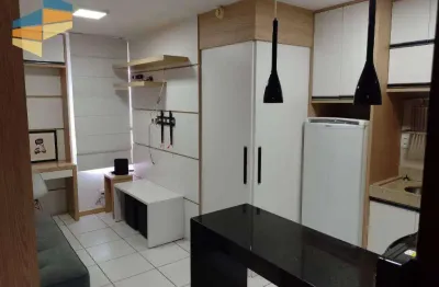 Apartamento com 1 dormitório para alugar, 28 m² por r$ 2.174,00/mês - zona industrial - guará/df