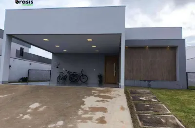 Casa com 4 dormitórios, 200 m² - venda por r$ 1.100.000,00 ou aluguel por r$ 6.000,00/mês - alphaville brasília - cidade ocidental/go