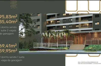 Apartamento com 2 dormitórios à venda, 59 m² por r$ 510.270,00 - jardim urano - são josé do rio preto/sp