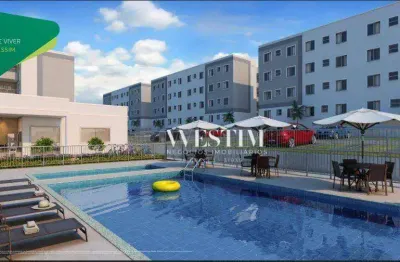 Apartamento com 2 dormitórios à venda, 39 m² por r$ 247.690,00 - loteamento abilio jorge cury - são josé do rio preto/sp