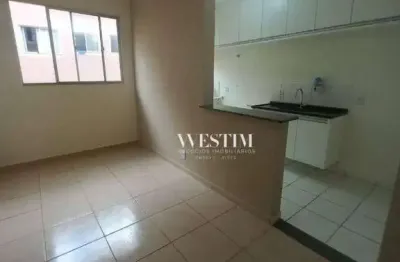 Apartamento com 2 dormitórios à venda, 50 m² por r$ 175.000 - parque das flores ii - são josé do rio preto/sp