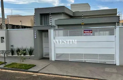 Casa com 3 dormitórios à venda, 125 m² por r$ 735.000 - parque residencial j. macedo - são josé do rio preto/sp