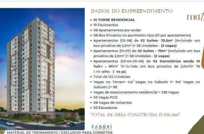 Apartamento com 2 dormitórios à venda, 66 m² por r$ 610.220 - jardim paulistano - são josé do rio preto/sp
