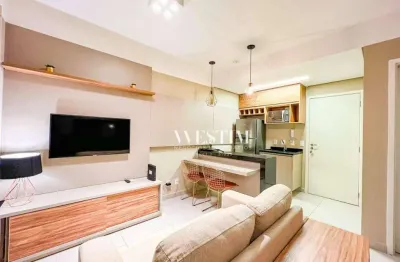 Studio com 1 dormitório para alugar, 33 m² por r$ 2.750,00/mês - jardim tarraf ii - são josé do rio preto/sp