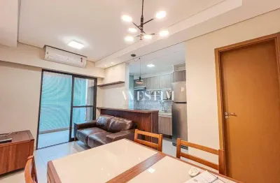 Apartamento guyras 2 suítes - mobiliado - locação, jardim tarraf ii, são josé do rio preto