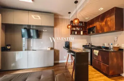 Studio Duo JK – Mobiliado | 4º Andar | Vista para Praça e Restaurantes