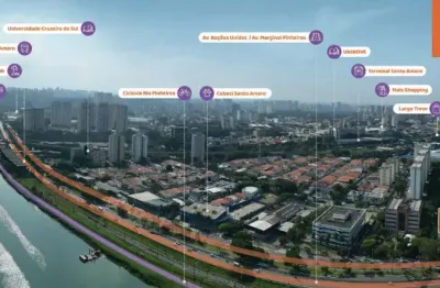 Apartamento na zona sul com lazer completo e fácil acesso ao metrô santo amaro