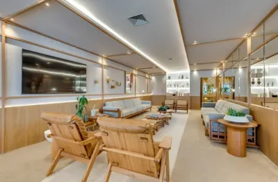 Opus brava design | apartamentos de luxo mobiliados em frente ao shopping buena vista com vista definitiva para o parque vaca brava