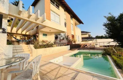 Casa à venda em condomínio com 489m² próximo ao shopping espaço itanhangá com vista deslumbrante