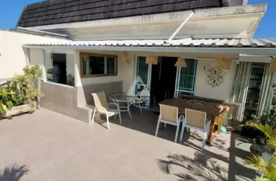 Cobertura duplex de 3 quartos com vista para a pedra da gávea no le parc