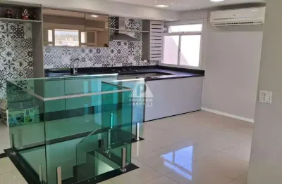 Cobertura duplex de luxo com 3 quartos (2 suítes) e lazer completo no recreio