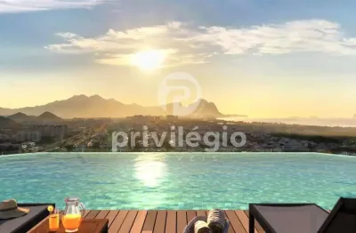 Apartamento à venda, 2 quartos, 1 suíte, 1 vaga, recreio dos bandeirantes - rio de janeiro/rj