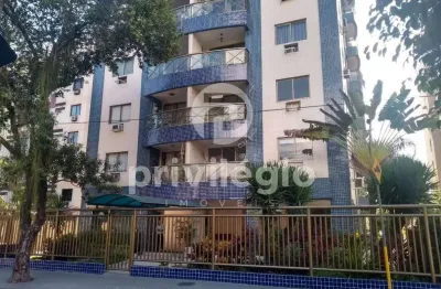 Apartamento à venda, 2 quartos, 1 suíte, 1 vaga, pechincha - rio de janeiro/rj