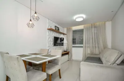 Seu novo lar completo e mobiliado! apartamento de 2 quartos com porteira fechada. venha conferir!