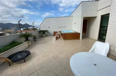 Cobertura à venda, 5 quartos, 3 suítes, 3 vagas, recreio dos bandeirantes - rio de janeiro/rj