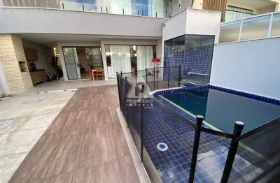 Casa triplex à venda no condomínio botânica nature 4 suites ,área gourmet ,piscina e sauna com 392m²