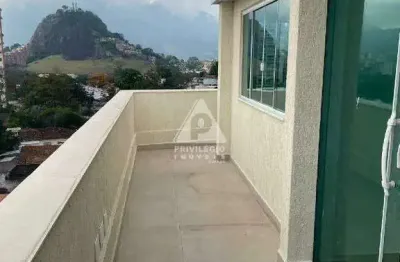 Cobertura duplex de 304 m² na pechincha – frente, 4 quartos, 2 vagas