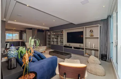 Apartamento com vaga náutica no edifício marina beach towers em balneário camboriú