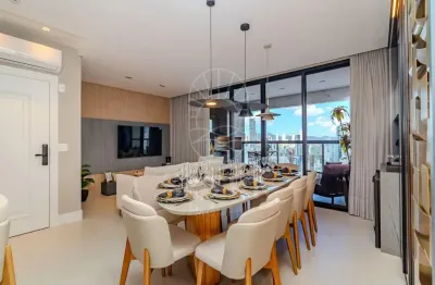 Apartamento mobiliado no edifício tesla em balneário camboriú