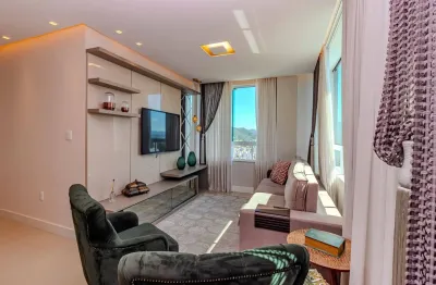 Apartamento no centro de balneário camboriú no edifício alta vista