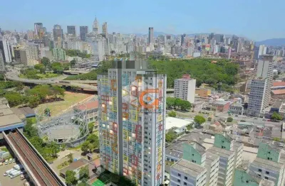 Apartamento com 1 dormitório para alugar, 29 m² por r$ 1.800/mês - brás - são paulo/sp