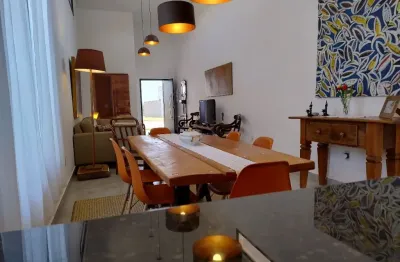 Casa térrea moderna no condomínio malibu – 3 dormitórios, suíte com closet, área gourmet e quintal