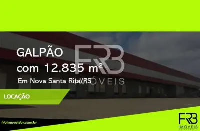 Galpão / depósito / armazém em berto círio - nova santa rita, rs