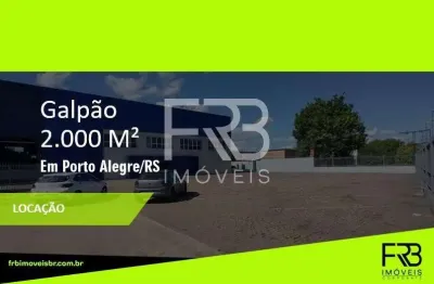 Barracão / Galpão / Depósito para alugar no Anchieta, Porto Alegre 