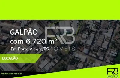 Barracão / Galpão / Depósito para alugar no Anchieta, Porto Alegre 