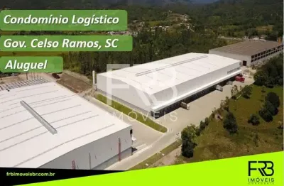 Galpão / depósito / armazém em areias de baixo - governador celso ramos, sc
